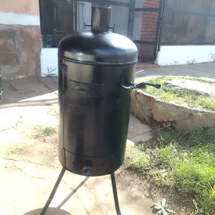 Cocina rocket de hierro negro